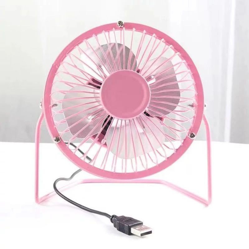 🐥USB Mini Fan Mini USB Metal Fan 4 Inch Super Cooling kipas mejq