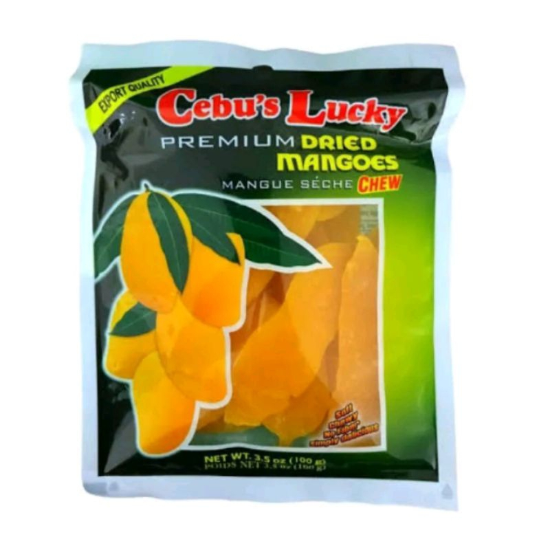 Philippines Cebu's Lucky Premium Dried Mango 100g Philippines Cebu芒果干-HALAL