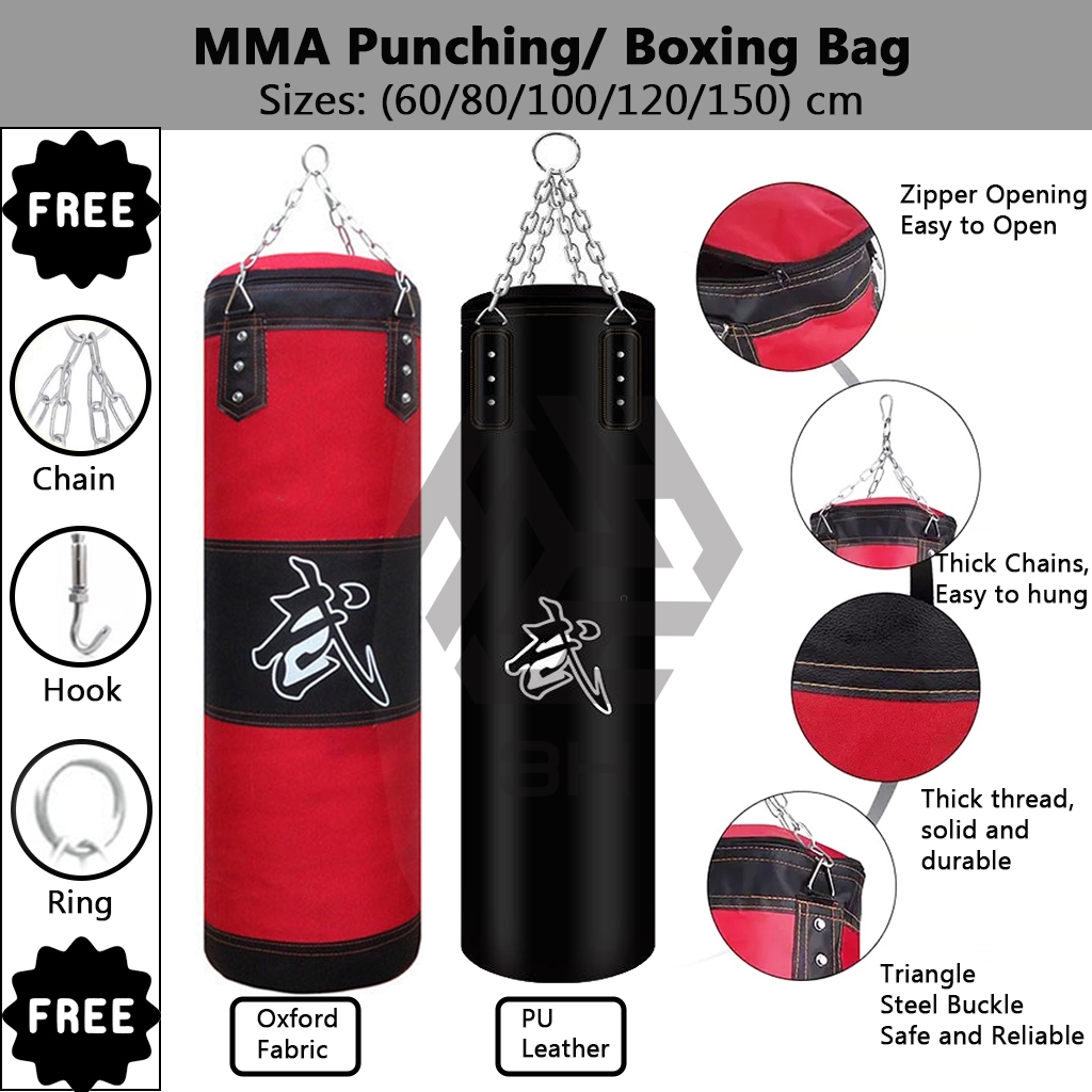 3H Fitness Punching Bag MMA GYM Sanda Muay Thai Kicking Boxing Bag/Punching Bag Sandbag 拳击沙包袋