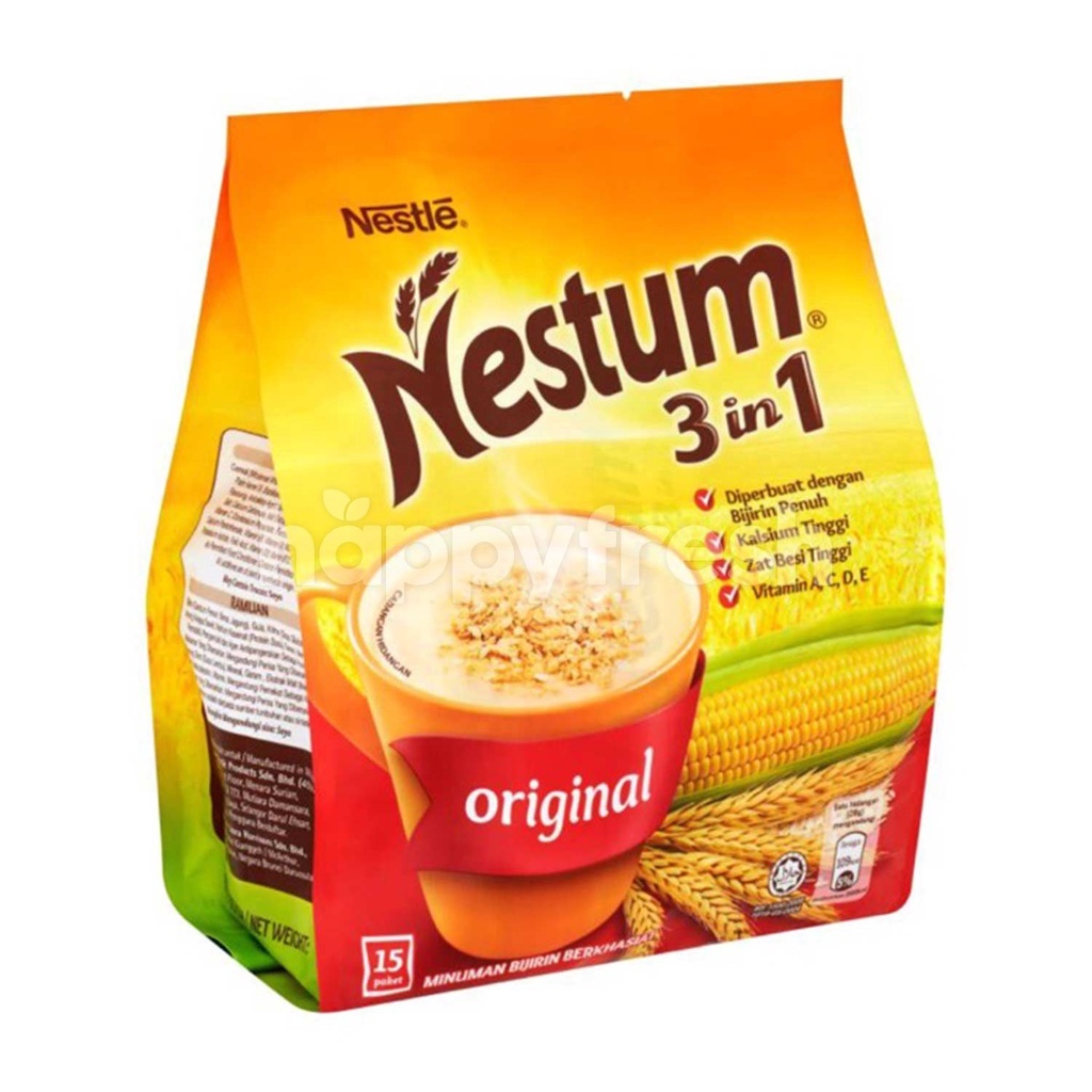 Nestle Nestum Grains & More 3-in-1 Original / Honey / Chocolate / Sweet Potato - Wholesome Goodness in Every Cup!