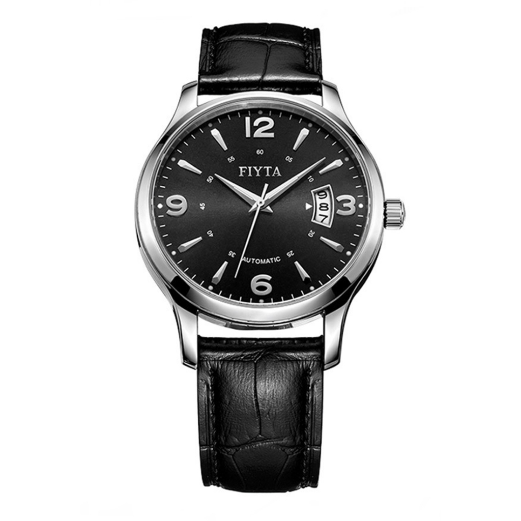 [Original] Fiyta Leather Automatic Men Watch DGA0008.WBB