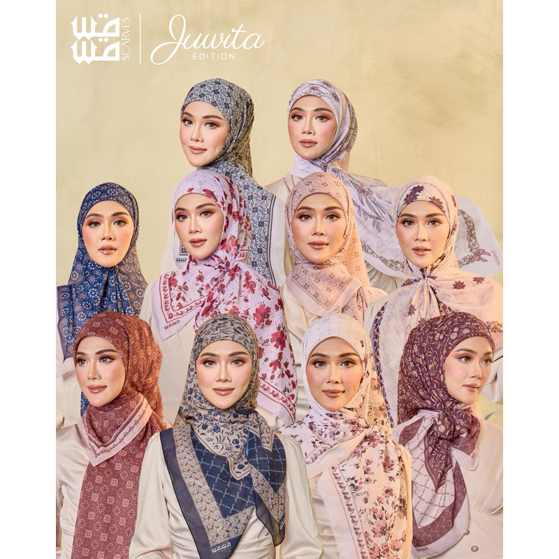 [CLEARSTOK] WAWA SCARVES BY WAWA ZAINAL❤️ RT