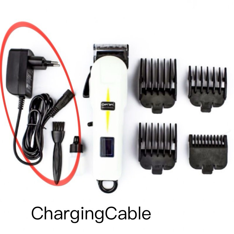 CHARGER cable GUIDE COMB ORIGINAL GM6008 Rechargeable Gemei ProGemei Geemy Hair Clipper Hair Cutter Hair Trimmer