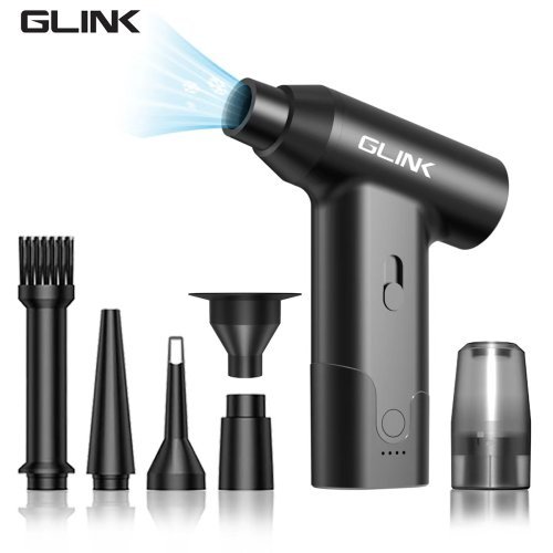 Glink Turbo Jet Fan Pro Cordless Electric Air Duster Vacuum 2 in 1 with Strong Wind Power Cleaning /