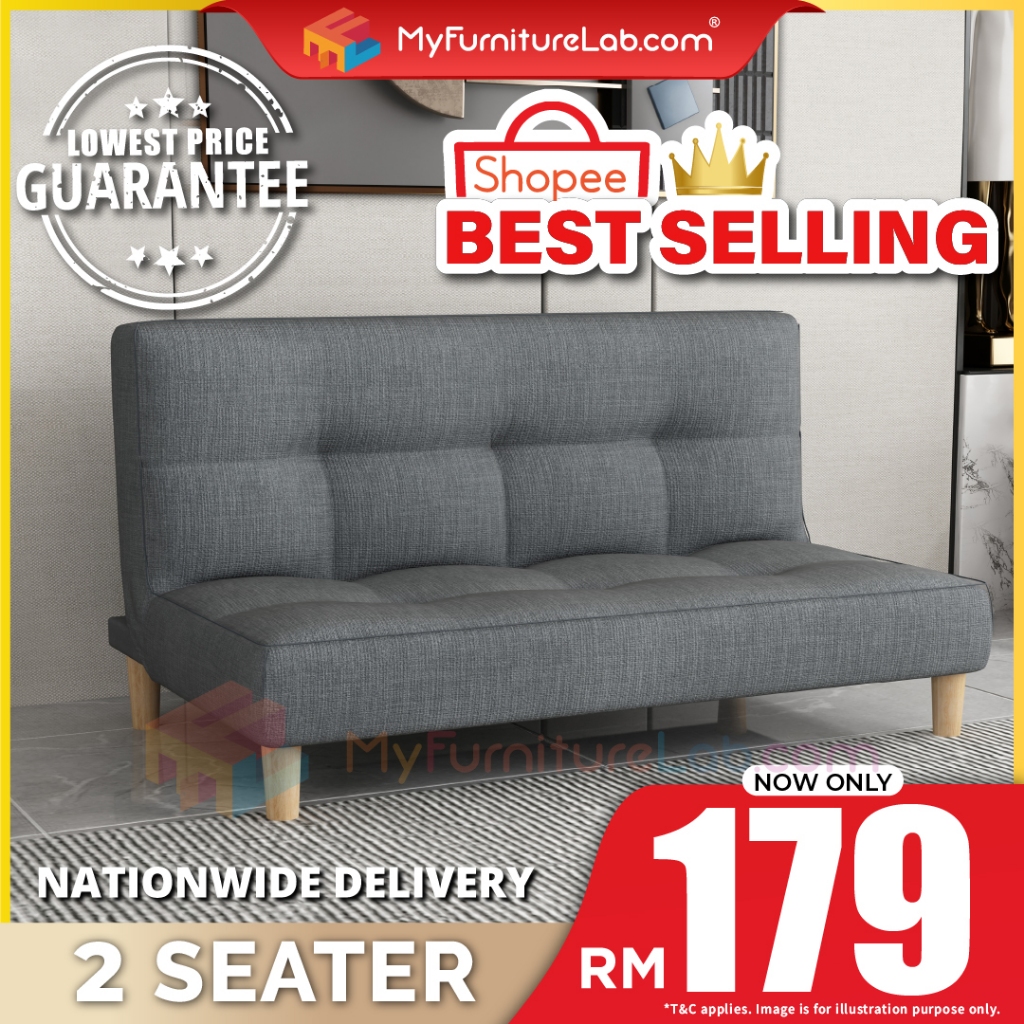 【READY STOCK】®: ATOM Sofa Bed Sofa 2 Seater Murah Sofa 3 Seater Katil Sofa Ikea Furniture