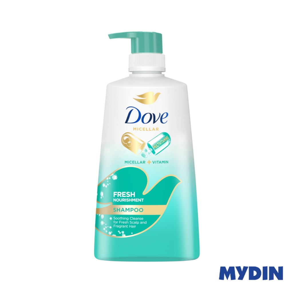 Dove Fresh Nourishment Shampoo (680ml)