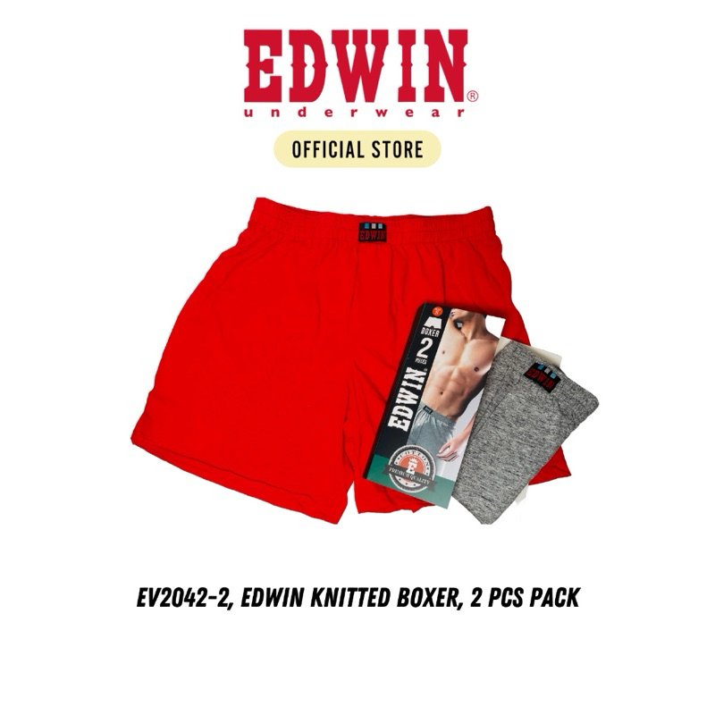 Edwin Men Boxer / Seluar Dalam / Innerwear / Trunks