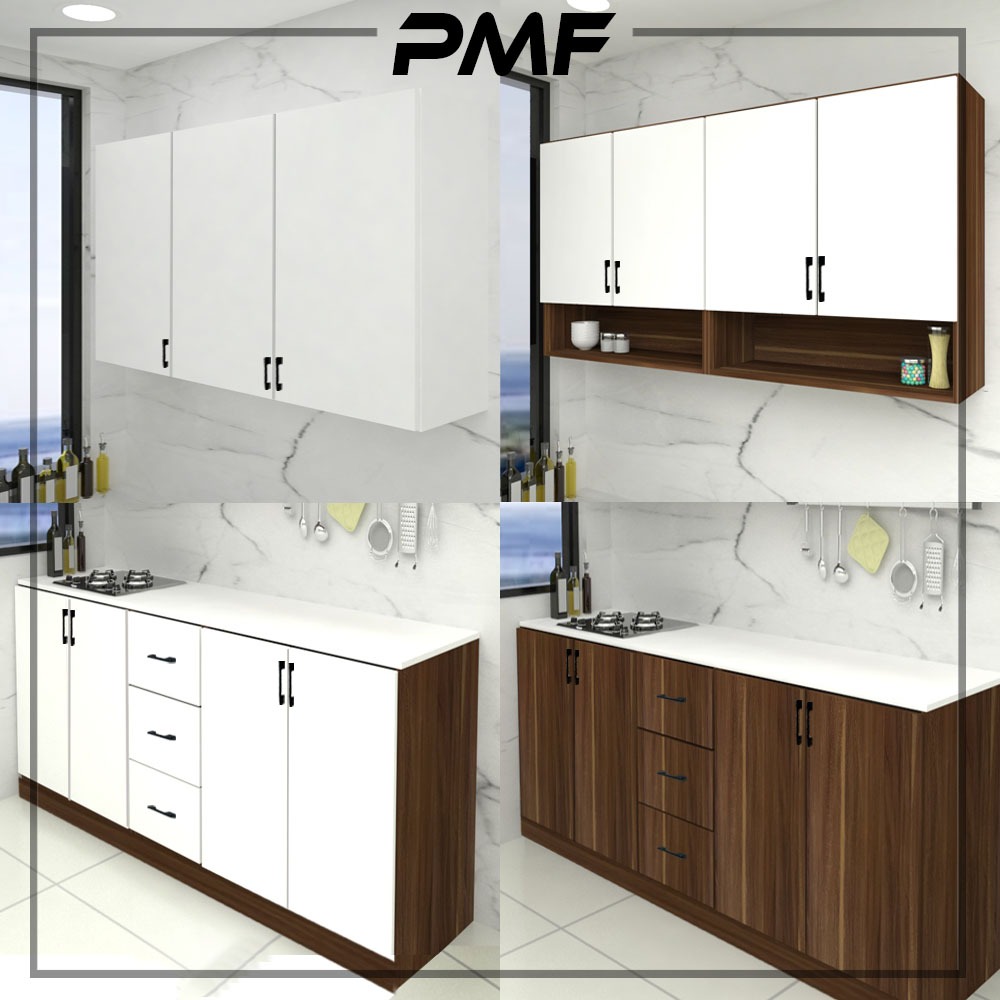 PMF Kabinet Dapur / Rak Dapur / Kitchen Cabinet / Wall Cabinet / Storage Rack / Kitchen Rack Set G