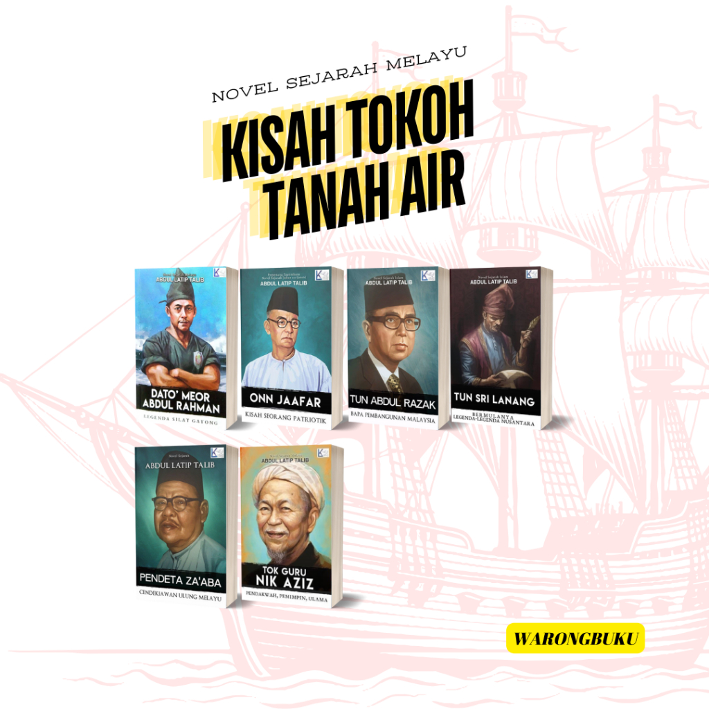 Abdul Latip Talib - Kisah Tokoh Hebat di Malaysia | novel sejarah