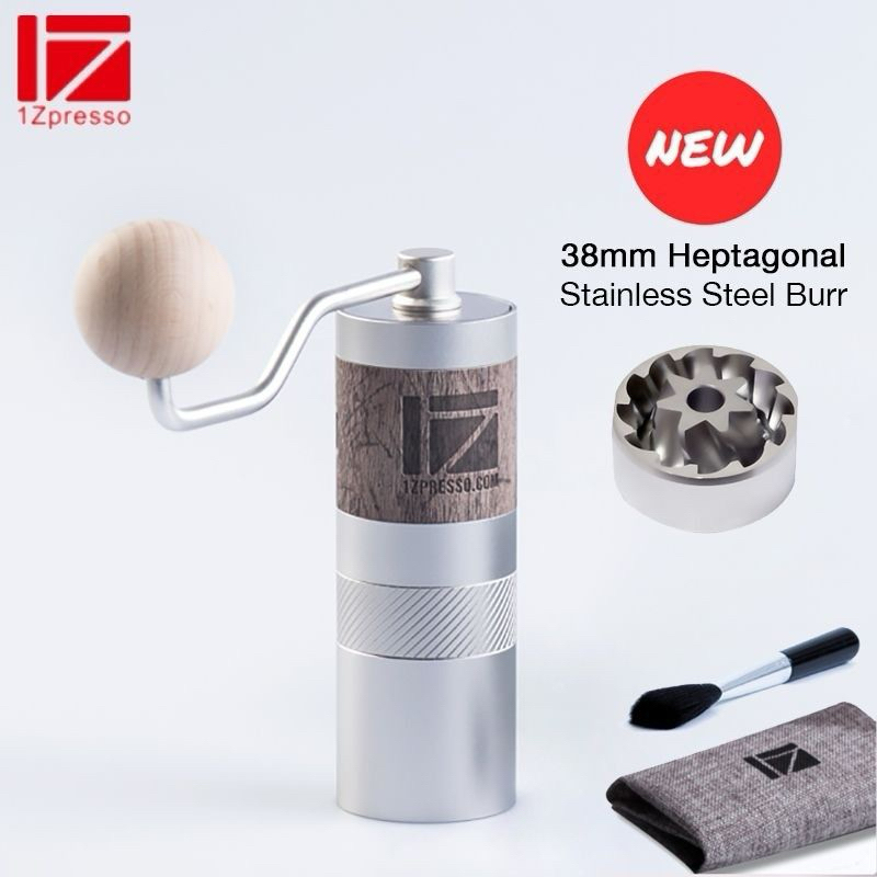 1ZPRESSO Q2 Manual Coffee Grinder Portable 38mm Heptagonal