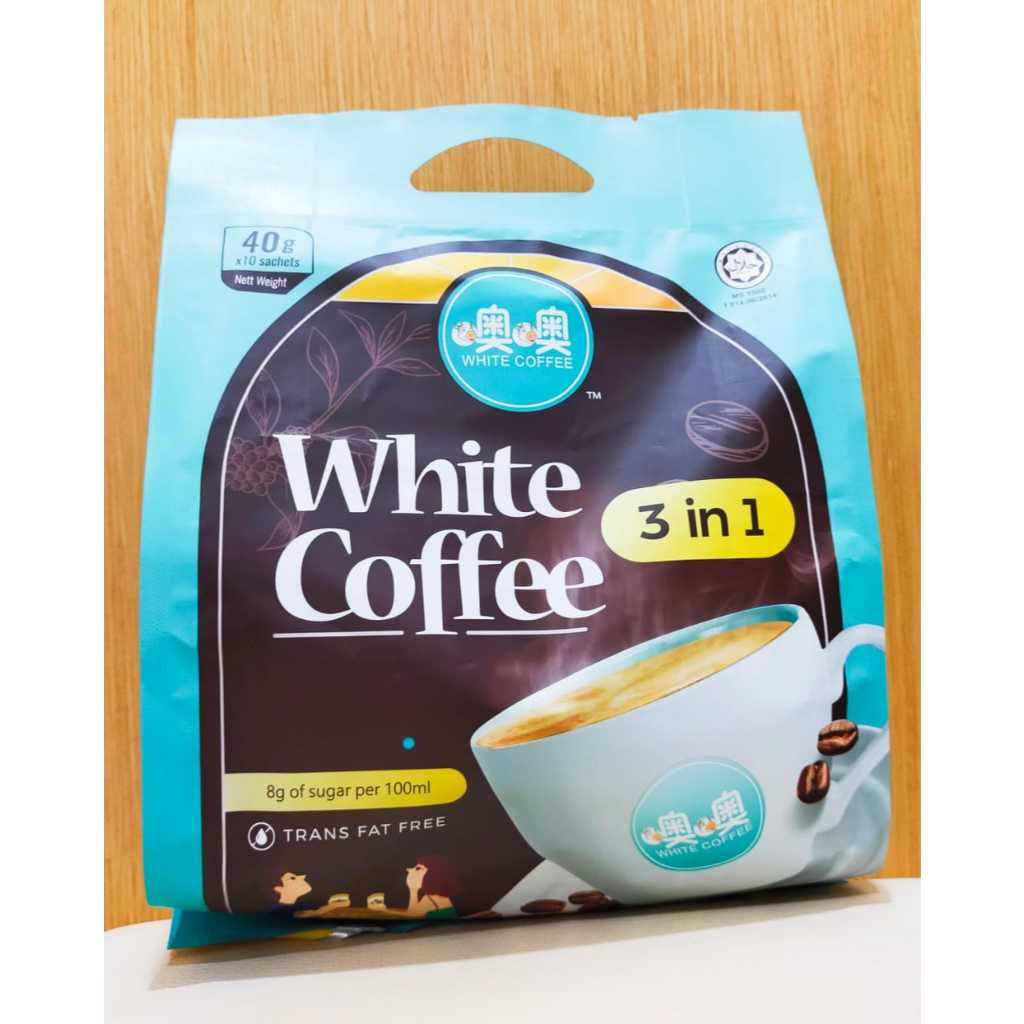 Penang OO 3 in 1 White Coffee (HALAL ) 噢噢白咖啡