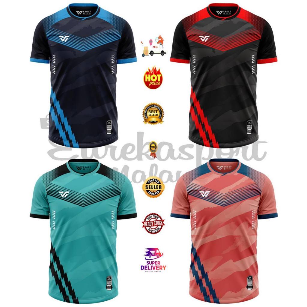 [HOT ITEM] JERSI NEW 2024 / JERSEY FUTSAL / BAJU SUKAN / JERSI TEAM / JERSEY BOLASEPAK / JERSI LELONG / JERSEY UNISEX