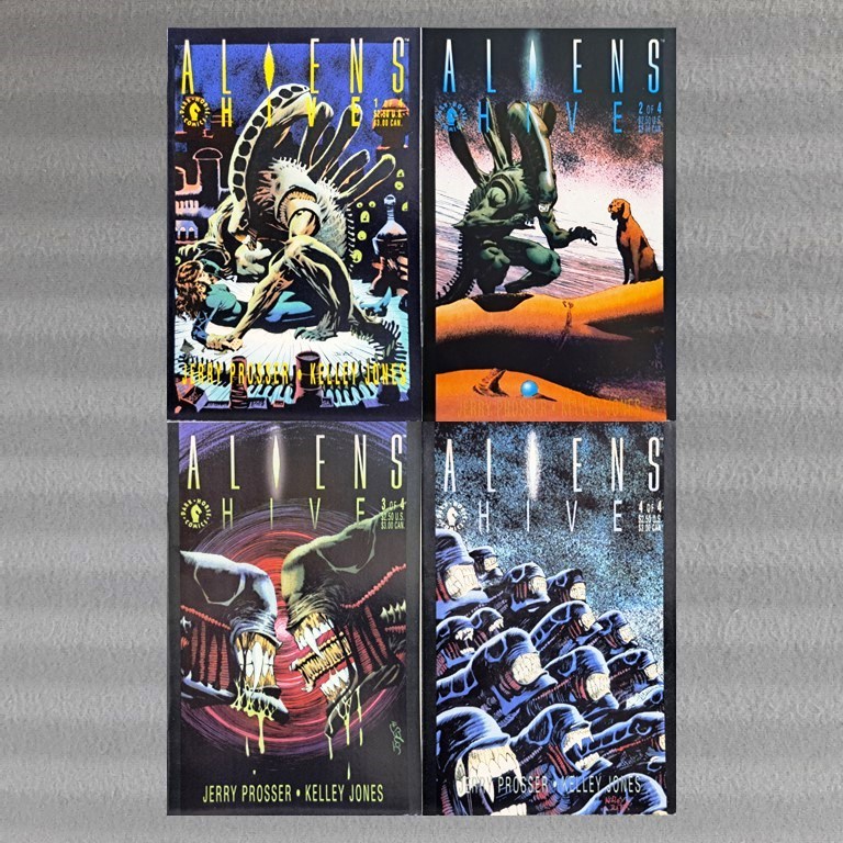 Aliens: Hive 4/4 (Complete Set) Dark Horse Comics (I-P) Jerry Prosser, Kelly Jones