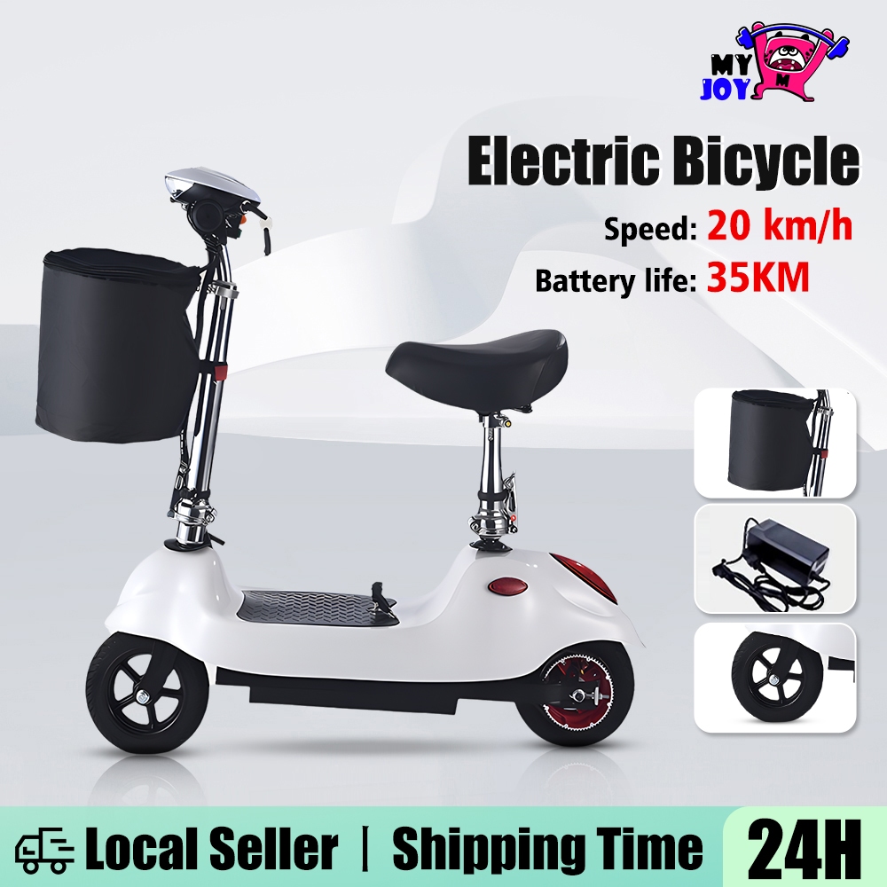 Electric Scooter Mini Electric Bike Little Dolphin Electric Bicycle Elektrik Dewasa 小海豚电动车