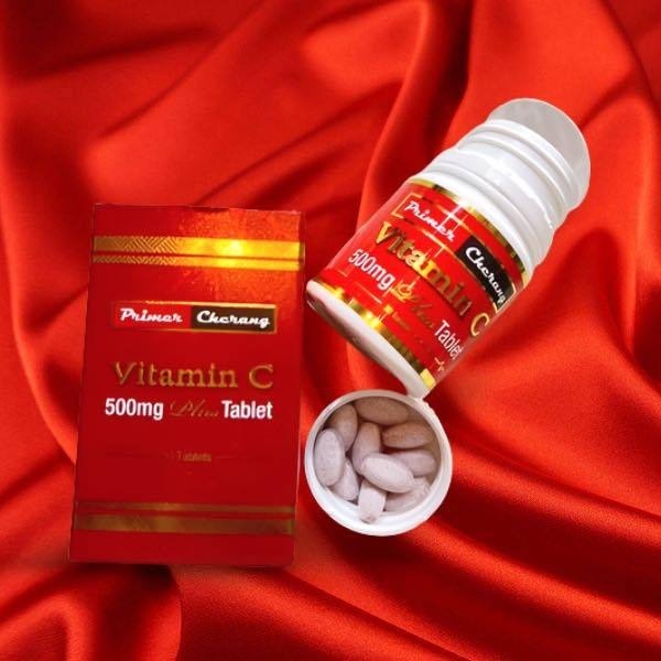 HOT EDITION PRIMER CHERANG VITAMIN C FOR HEALTHY BODY 30 TABLETS