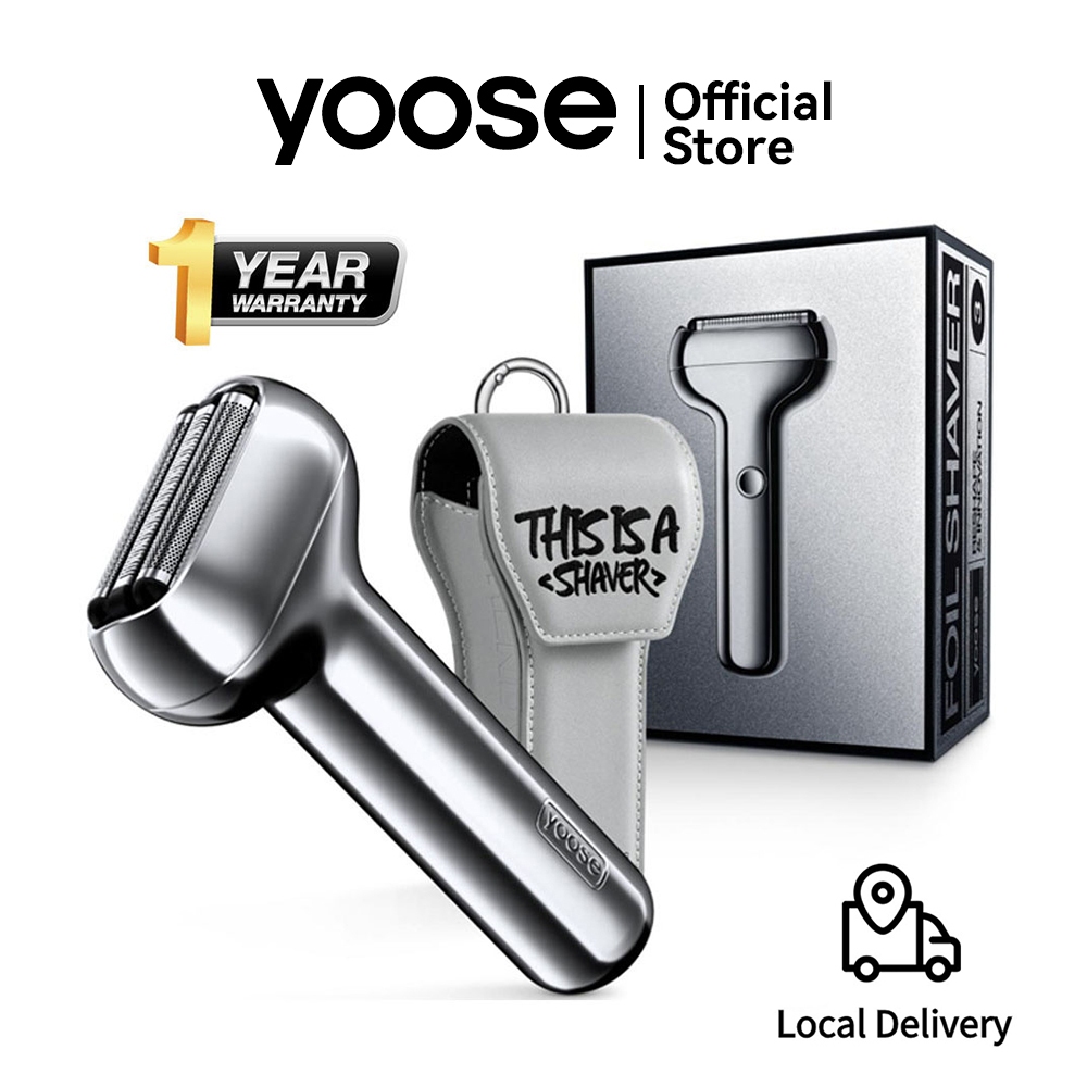 Yoose Triple Shaver Mini Electric Razor Portable Travel for Man Rechargeable deal Gift 有色 剃须刀 男士礼物