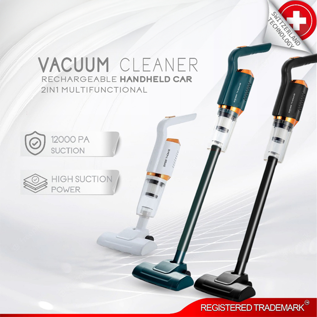 [Shopee Choice]Cordless Vacuum Cleaner With Mop Pad Rechargeable Handheld Car Household Vacuum Cleaner
