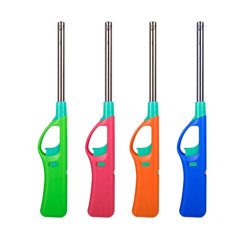 长柄电子点火器 - 厨房烧烤必备 Long-Handle Electronic Igniter - Essential for Kitchen and BBQ