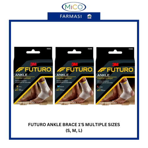 FUTURO ANKLE BRACE 1'S MULTIPLE SIZES - (S, M, L)