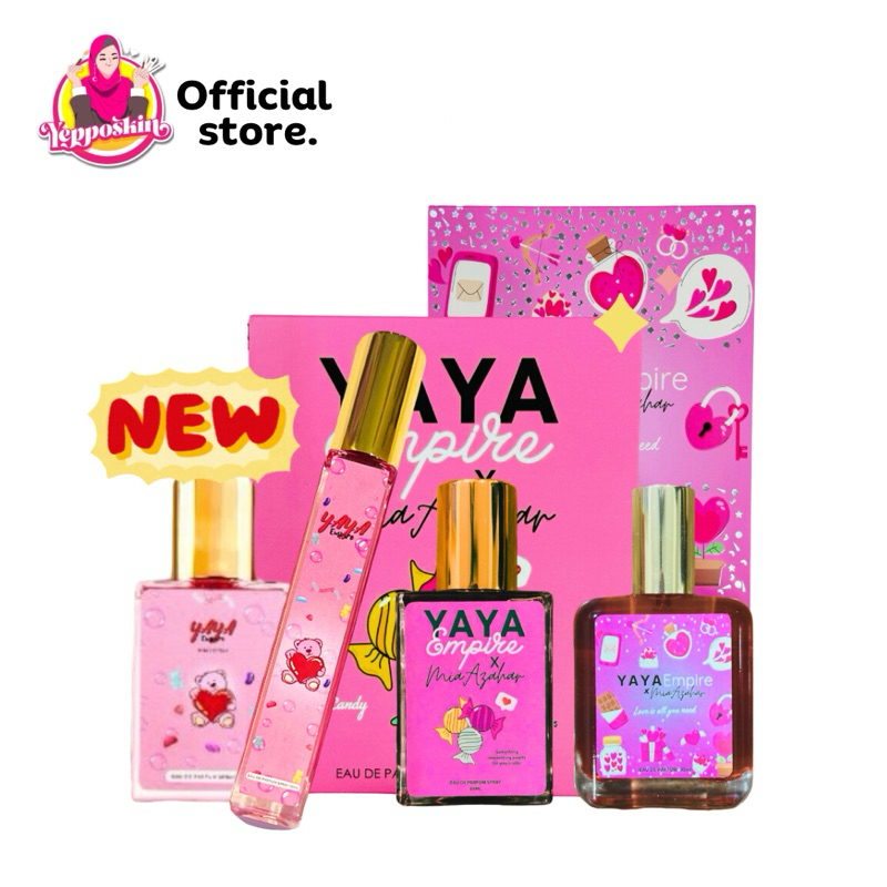 YAYA EMPIRE GUMMY BEAR EDITION X MIA AZAHAR X ISSEY PERFUME NEW COLLECTION