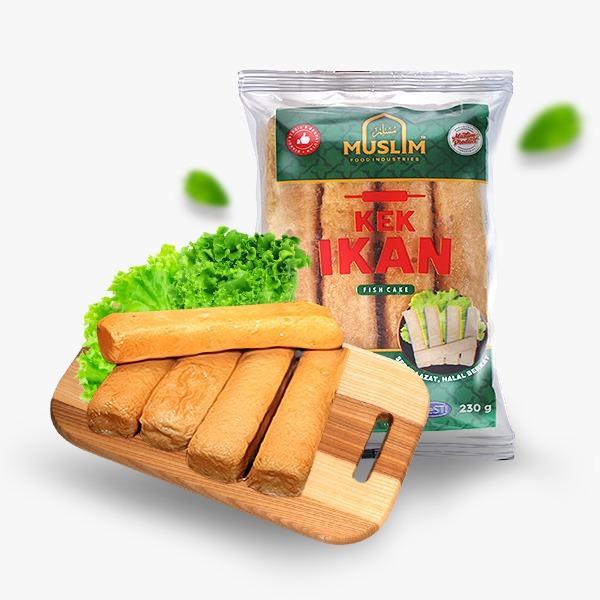 Muslim Kek Ikan/Fishcake 230g Halalan Toyyiban Buatan Muslim