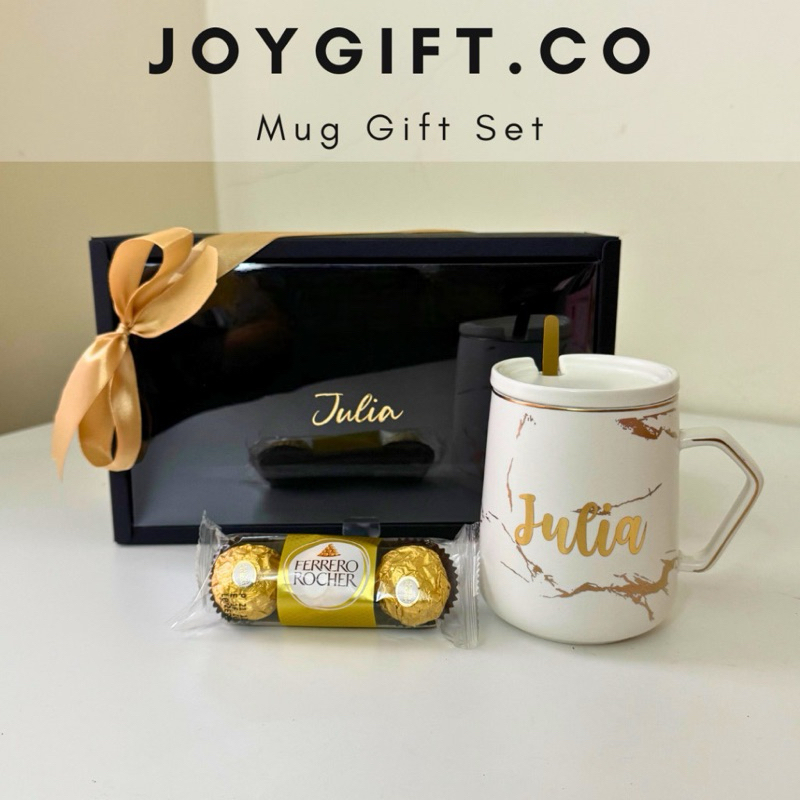 Customized Mug Set Chocolate Set | Farewell Gift Birthday Gift