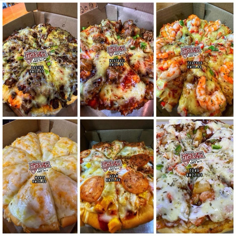 Pizza Frozen Jangok Mek Ani