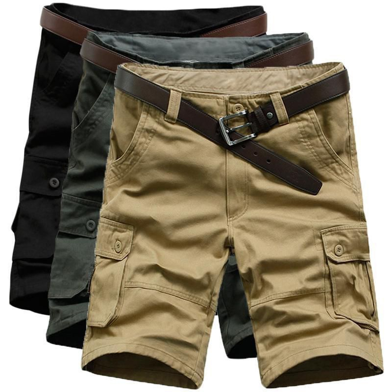 Men 6 pocket Cargo Short Casual Pants Seluar Pendek Lelaki/Seluar Cargo Pendek/short pants/lelaki shorts/cargo/seluar