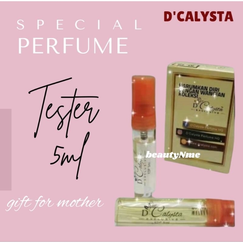 READY STOCK D'CALYSTA PERFUME WOMEN (Tester Bottle - 5ml)