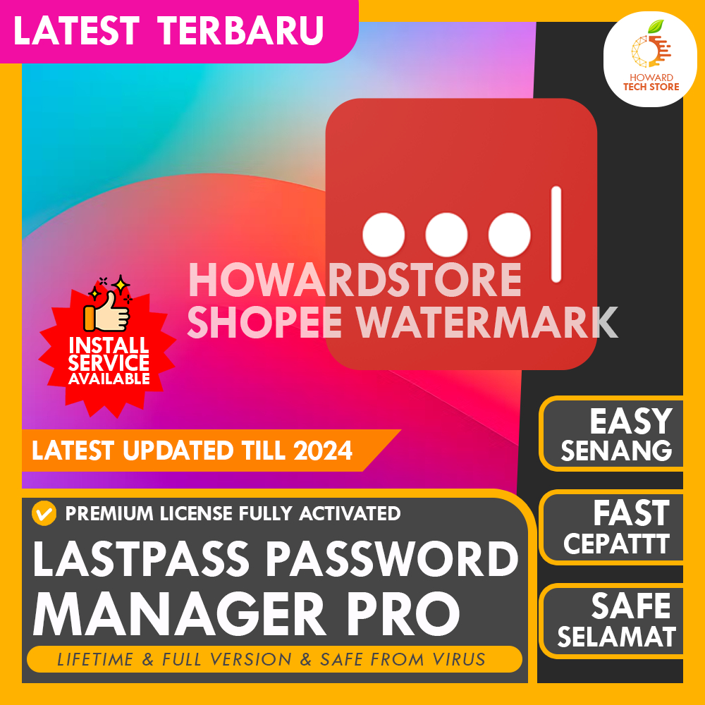 LastPass Password Manager 4.132⚡ WITH WARRANTY ⚡LATEST 2024 ⚡ LIFETIME VERSION ⚡ GOOD SUPPORT