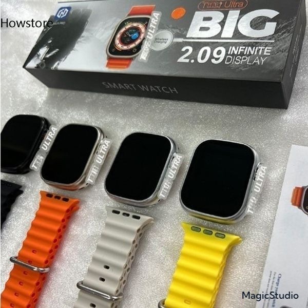 【49mm】T900 BIG SCREEN Smart Watch | Bluetooth Call | IP67 Waterproof | Game KD99 | Jam Tangan Pintar Ultra