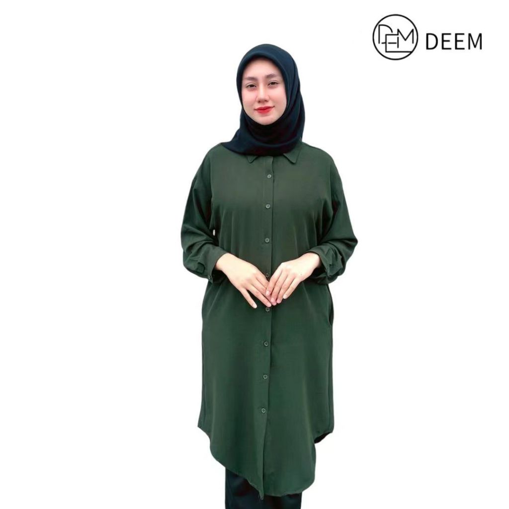 DEEM kemeja Perempuan PROMOSI HEBAT BULAN RAMADAN Muslim Blouses Skirts