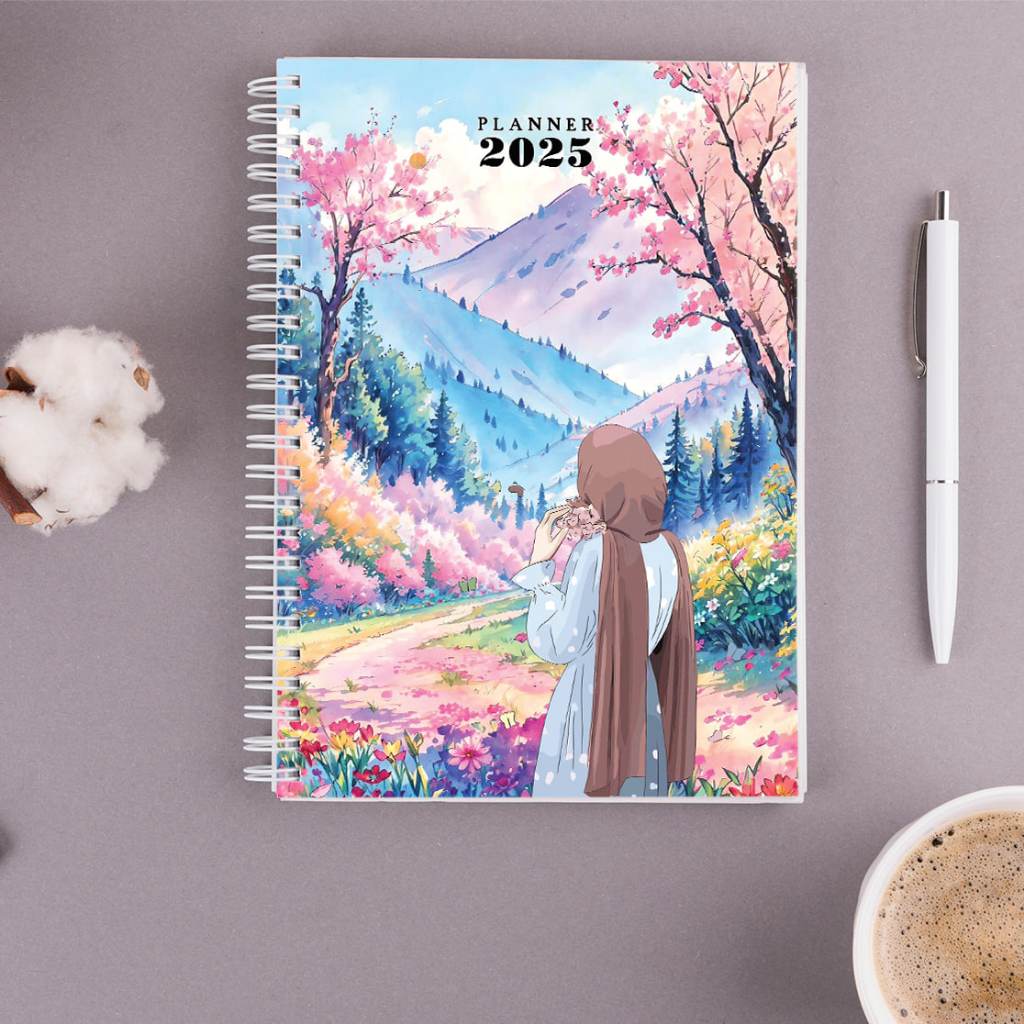 Buku Planner 2025 PlannerAna Set Calendar Ring Diary Financial Journal Malaysia Singapore