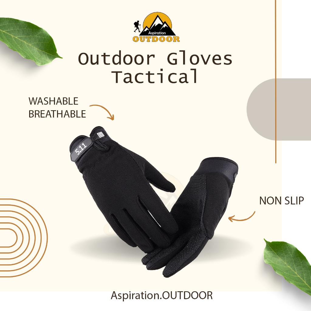 Outdoor Gloves Tactical Forces Fight Anti Cutting Combat Non Slip Wear Resistant Sarung Tangan