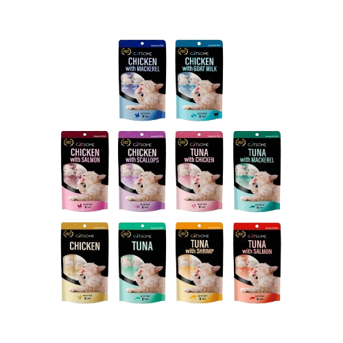 CATSOME Grain Free Creamy Cat Treat (15g x 5 Stick )