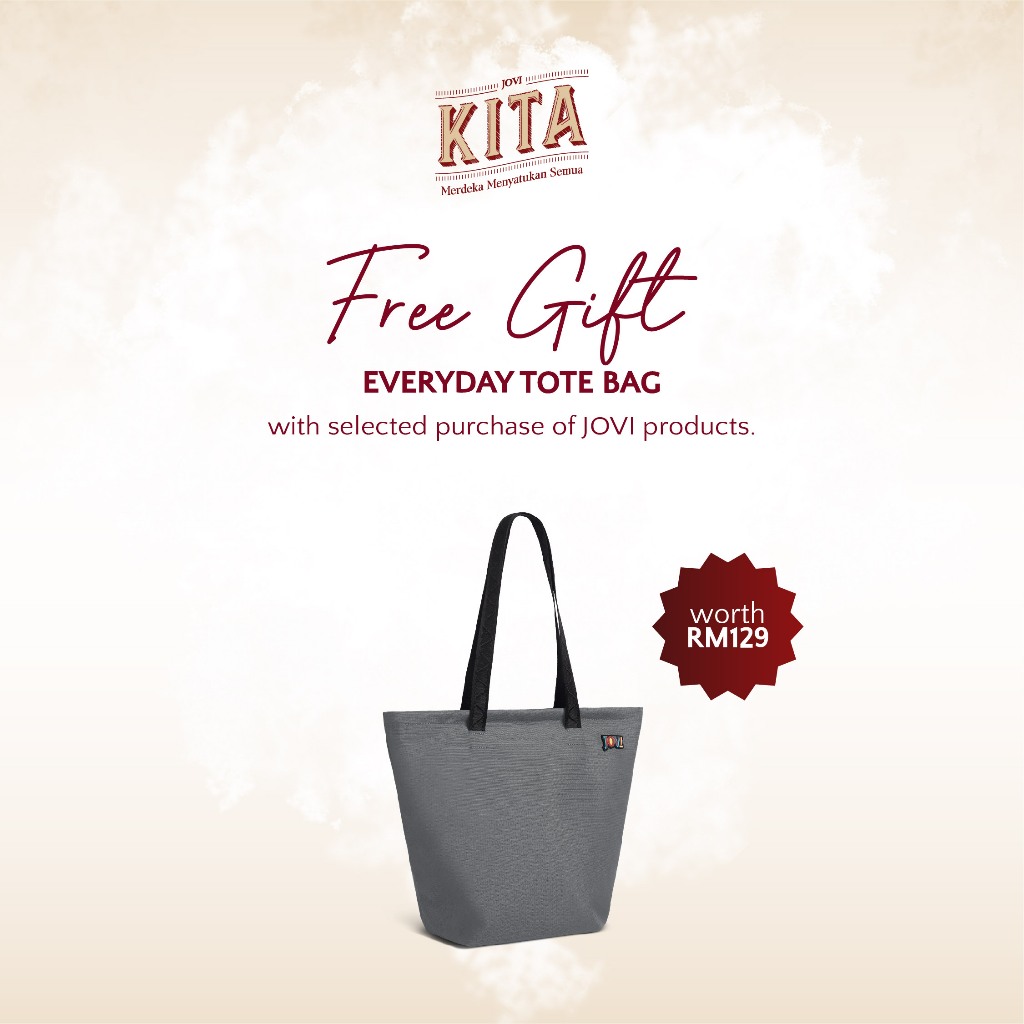 JOVI Everyday Tote Bag (FREE GIFT)