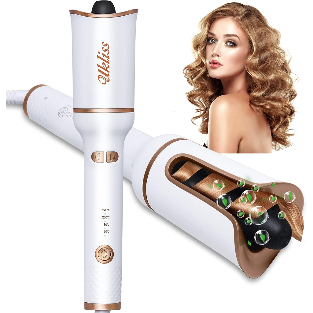 Ukliss Automatic Hair Curler Automatic 25mm Curly Hair Iron 3 Plug Hair Curler Roller Rambut Kerinting 卷發棒 自動