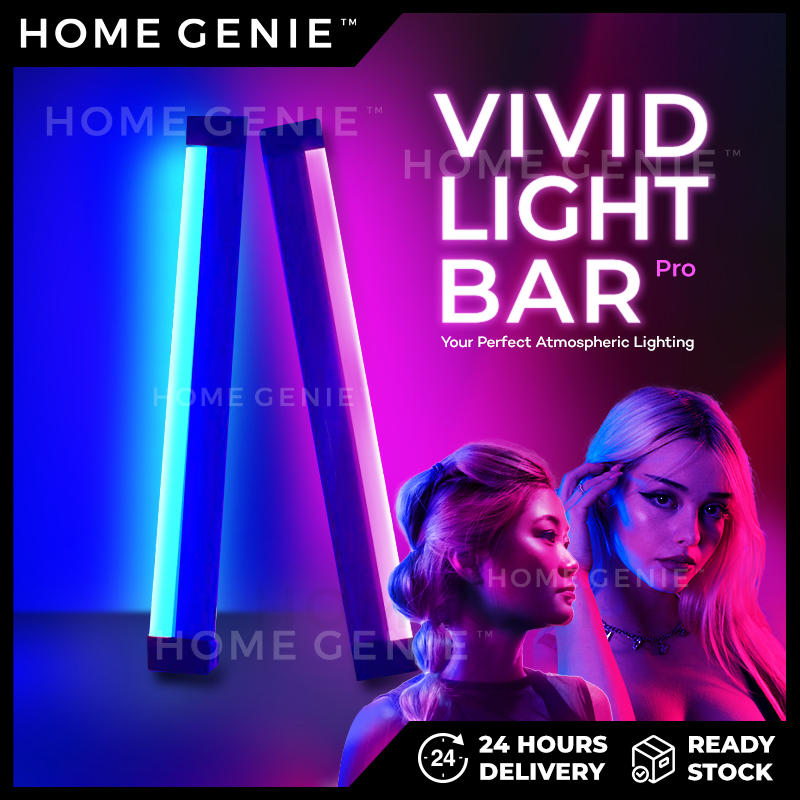 RGB TikTok LED Light Photography Ambient Atmosphere Vivd Light Bar Tube Instagram Blue Purple Orange Green by Home Geni