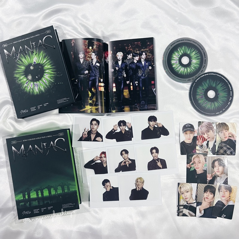 [READY STOCK] Stray Kids World Tour Maniac in Seoul DVD & Blu Ray