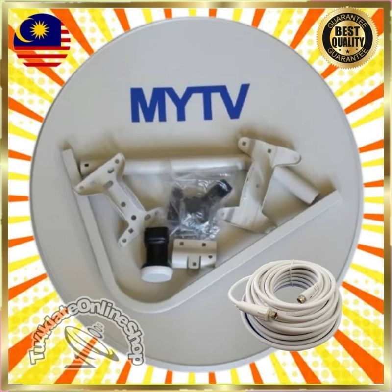 PIRING Satellite Dish MYTV, Jenama LNB (universal) mengikut variasi yg dipilih