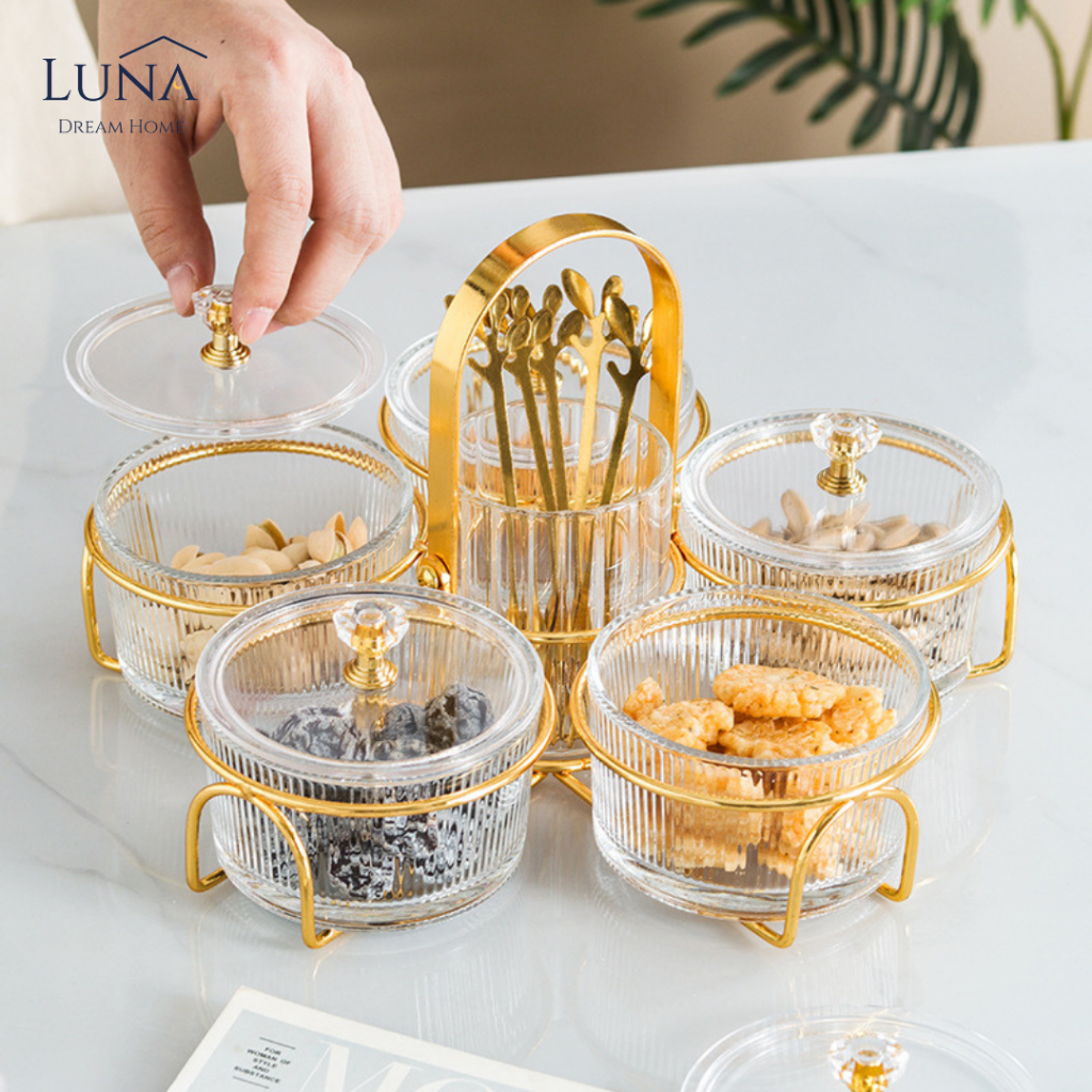 LUNA [Lovely Bites Platter] Hari Raya Haji Serveware Platter Dessert Snack Plate Appetizer Kitchenware Accessories Tray