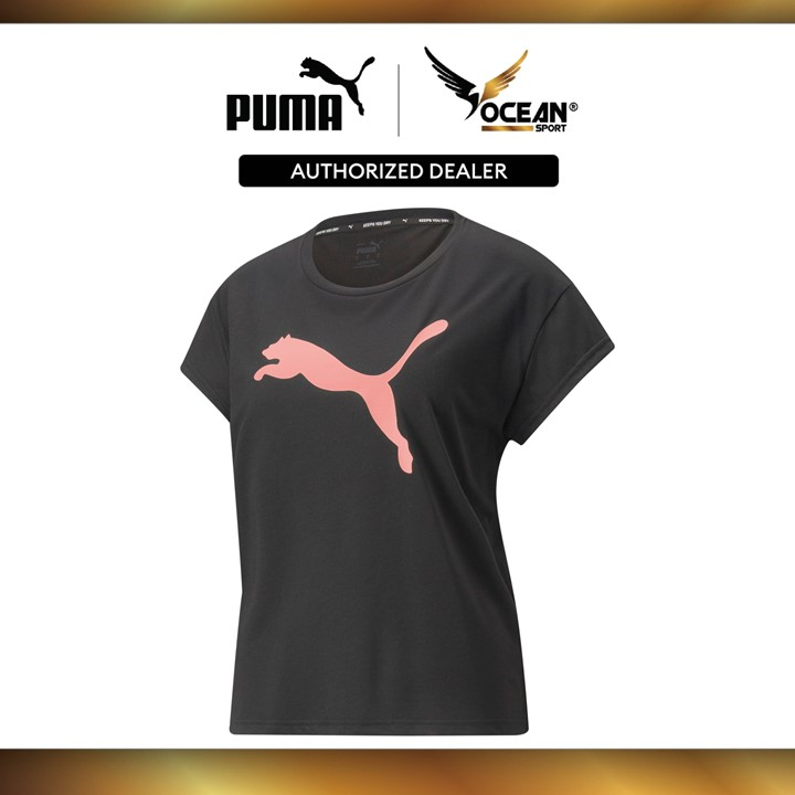 Puma Women's Modern Sports T-shirt (Black Rosette) 84710051
