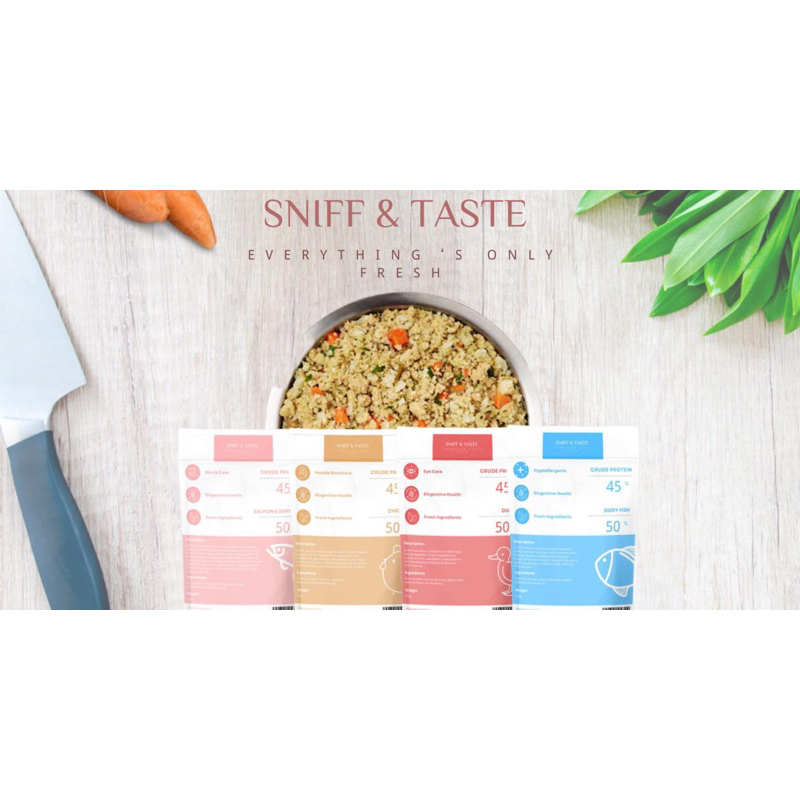 [200G] SNIFF & TASTE PRE-COOK PET FOOD