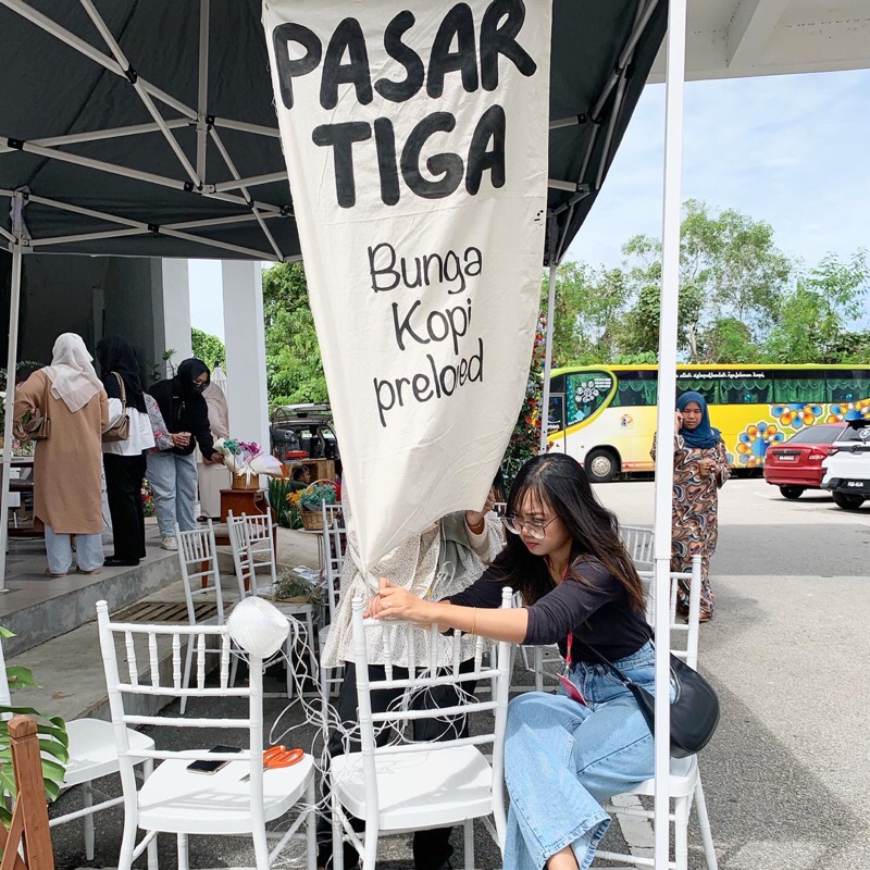 kain banner tulisan jawi/rumi viral wedding signage murah