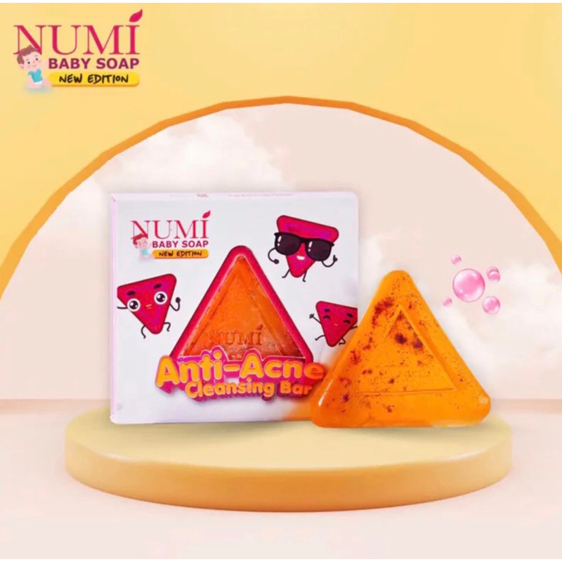 NUMI SOAP ORIGINAL HQ NUMI BABY AIS NUMI SOAP/SABUN PARUT JERAWAT&JERAGAT BY FIENA BEAUTY HOT