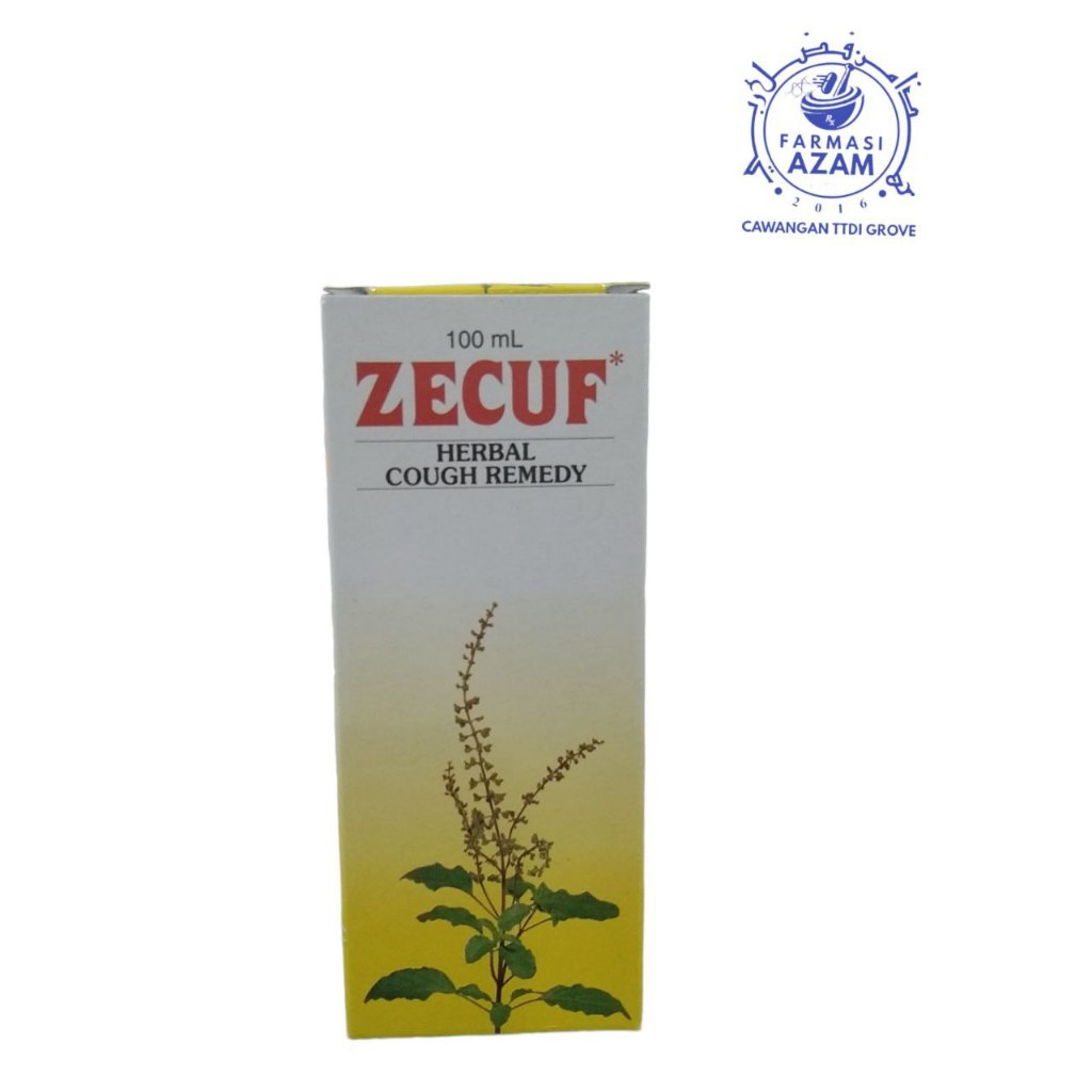 ZECUF HERBAL COUGH REMEDY 100ML 1'S