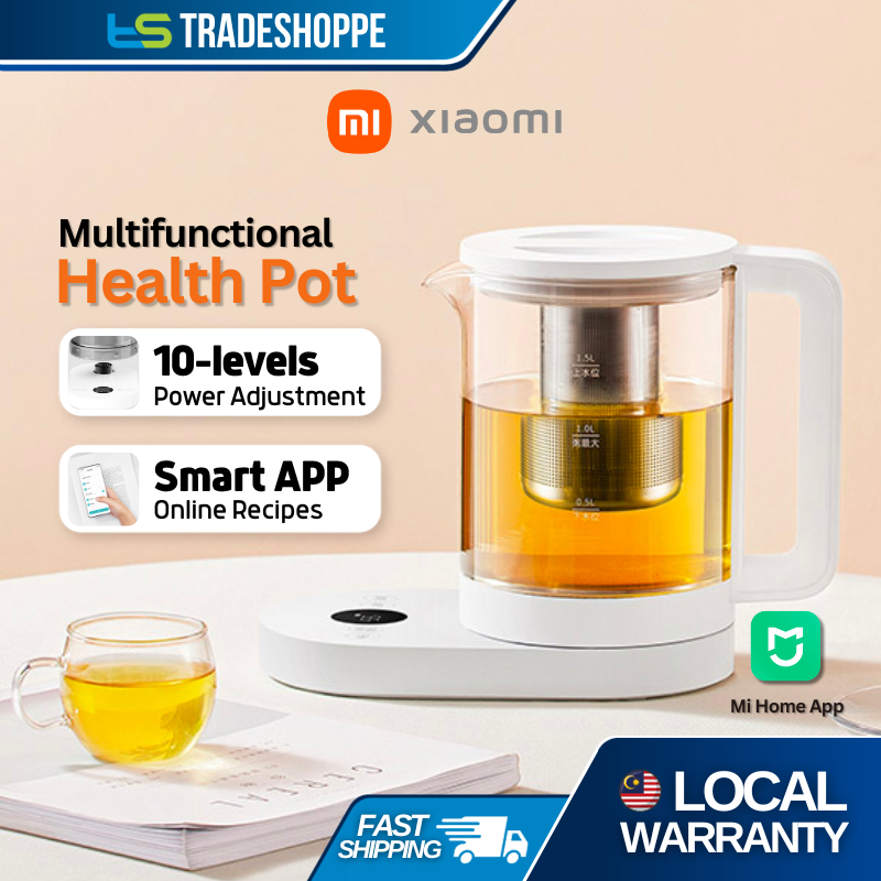 Xiaomi Mijia Smart Multifunctional Health Pot Kettle 1.5L Pot (1000W) Teapot Insulation Thermostat works with Mijia APP