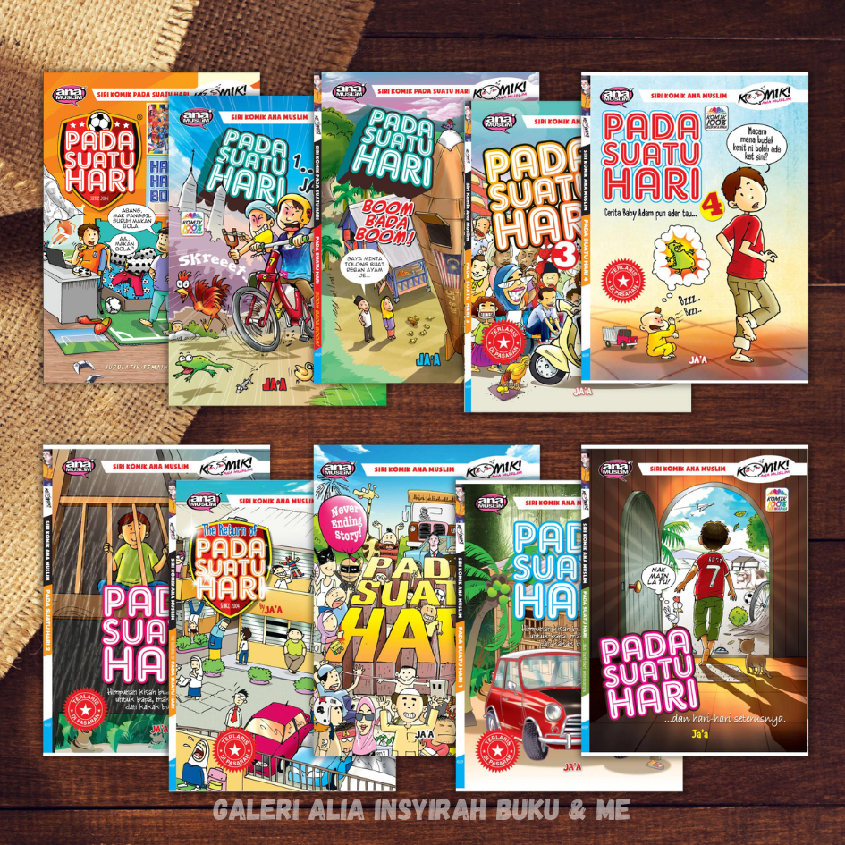 Komik Pada Suatu Hari Komik ANA MUSLIM Malay Comic Books