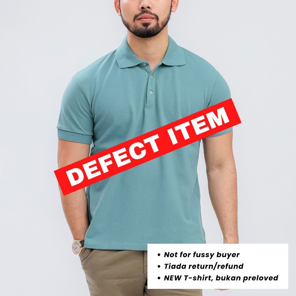 Baju Rosak (Cacat Kecil) – Baju Polo Lelaki 