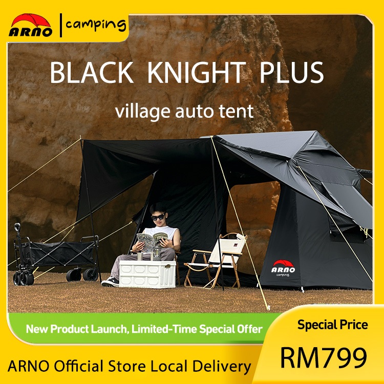 ARNO camping Automatic Knight Plus Tent 5-8 People khemah berkhemah 260*230*190cm Auto Tents kemah camping outdoor